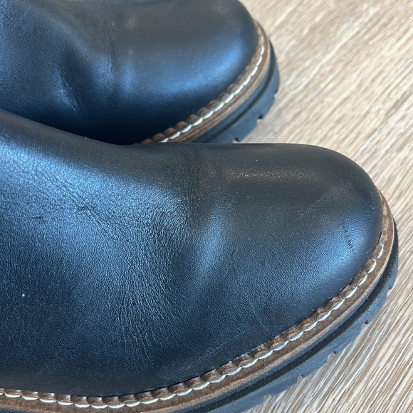 FABIANELLI Itallian-made‎ Black Leather combat style Boots Size Euro 39 (8 US) - Picture 11 of 11